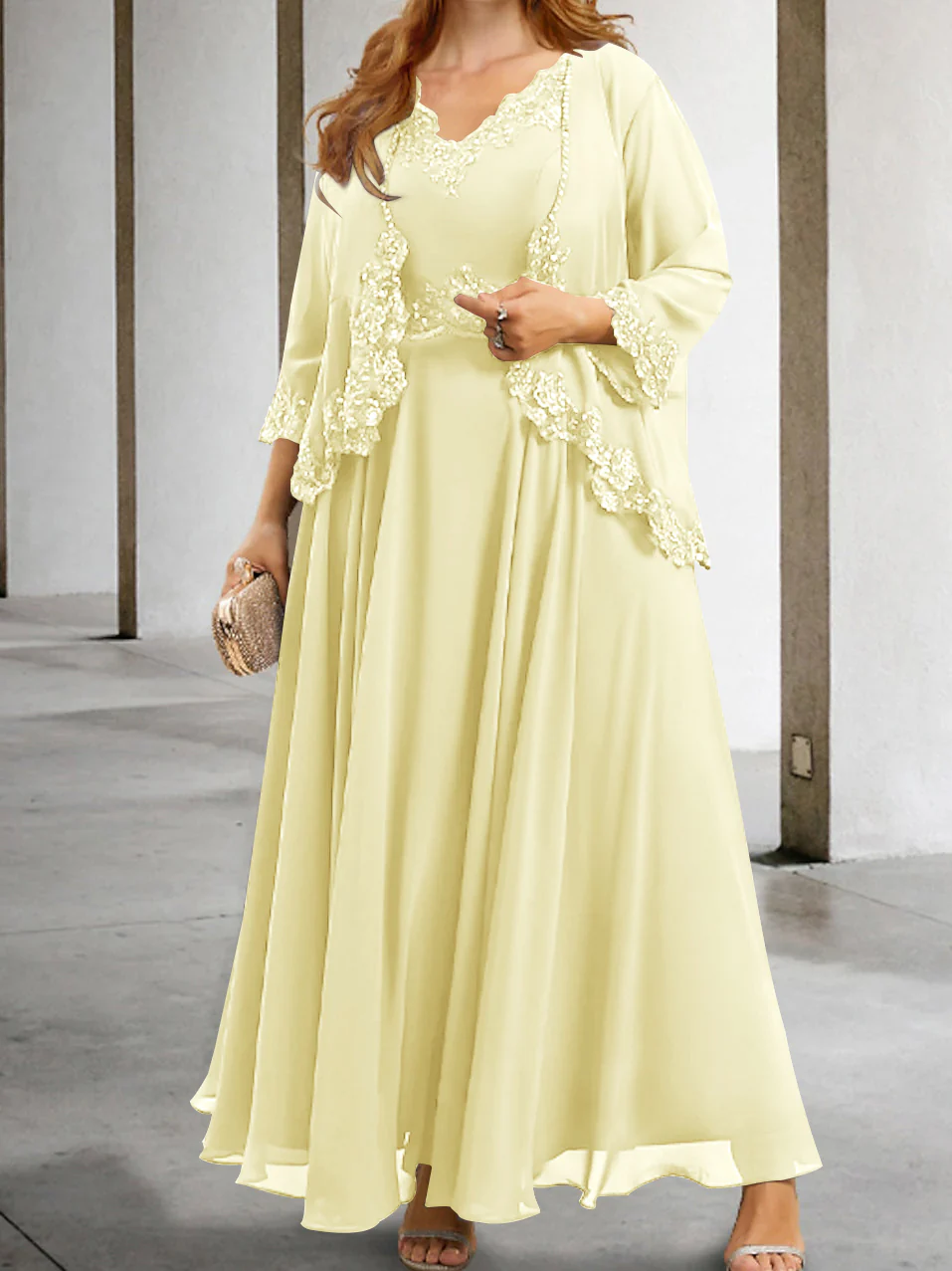 A-Line/Princess Mother of the Bride Dresses with Applique & Sequins - Image 59
