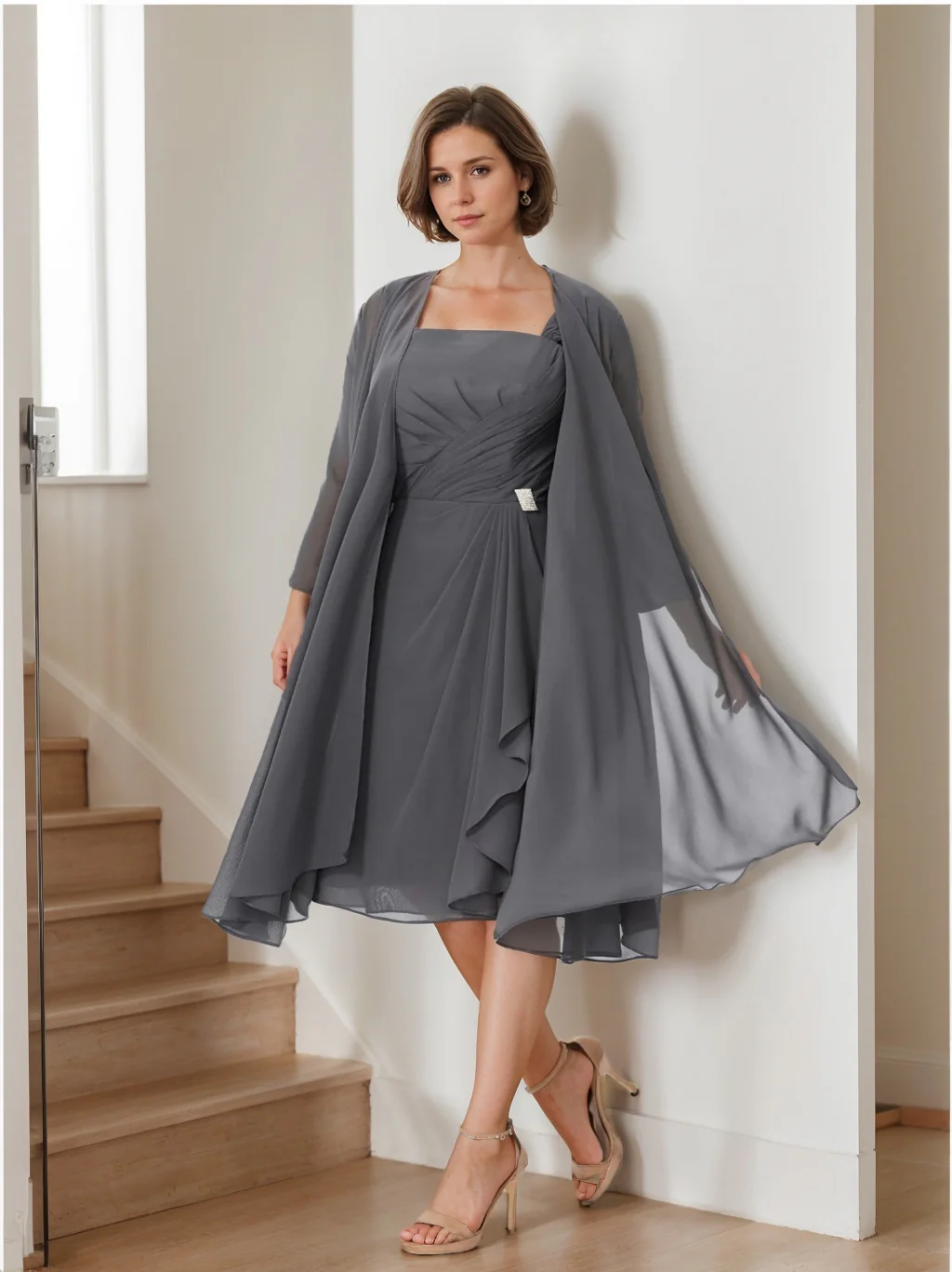 A-Line/Princess Mother of the Bride Dresses with Jacket - Image 3