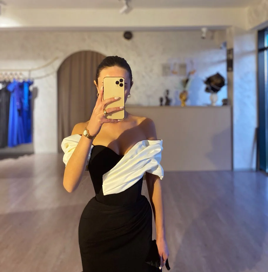A-Line/Princess Strapless Sleeveless Floor-length Long Formal Evening Dresses with Split Side - Image 2