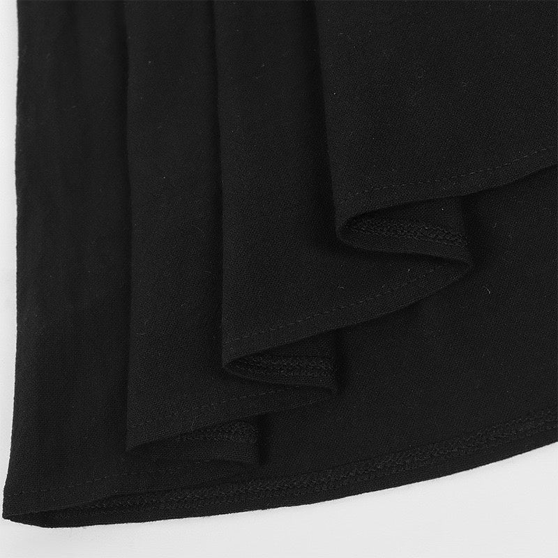 A-Line/Princess V-Neck Long Sleeves Tea-Length Elegant Medieval Renaissance Cocktail Dress - Image 12