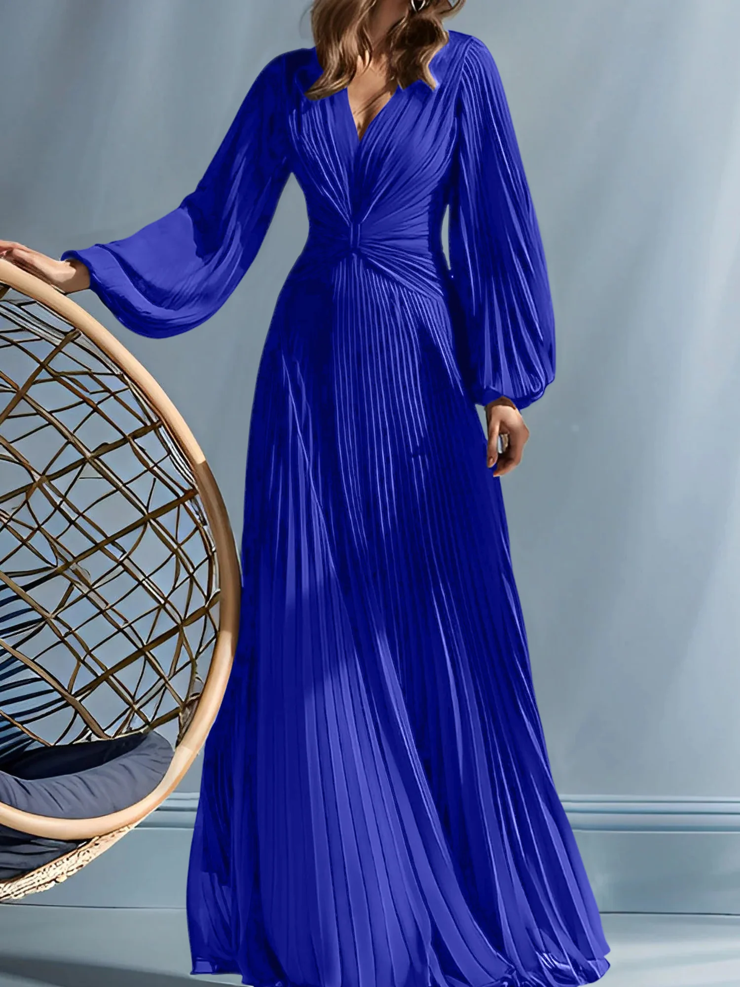 A-Line/Princess V-Neck Mother of the Bride Dresses with Ruched - Image 64