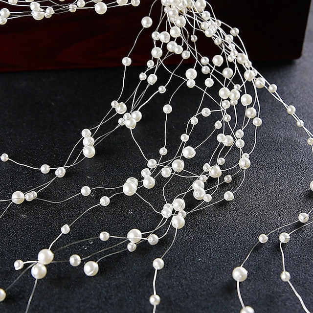 Alloy Wedding Special Occasion Sweet Headpieces With Imitation Pearl - Image 2
