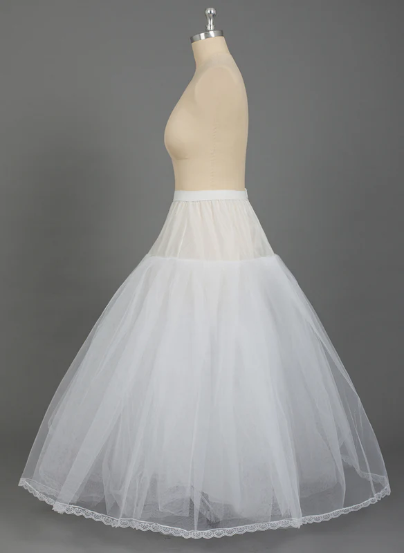 Ball Gown Slip Nylon/Tulle Netting 4 Tiers PLUS SIZE Petticoats - Image 2
