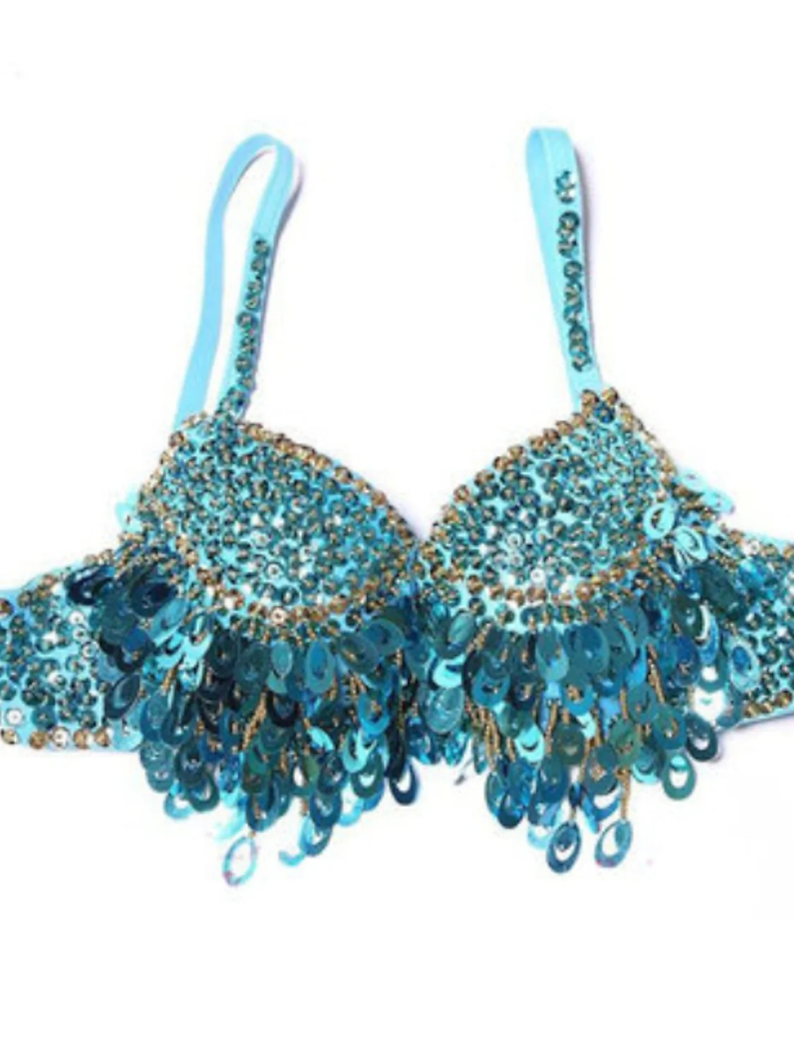 Belly Dance Bra Paillette Women's Performance