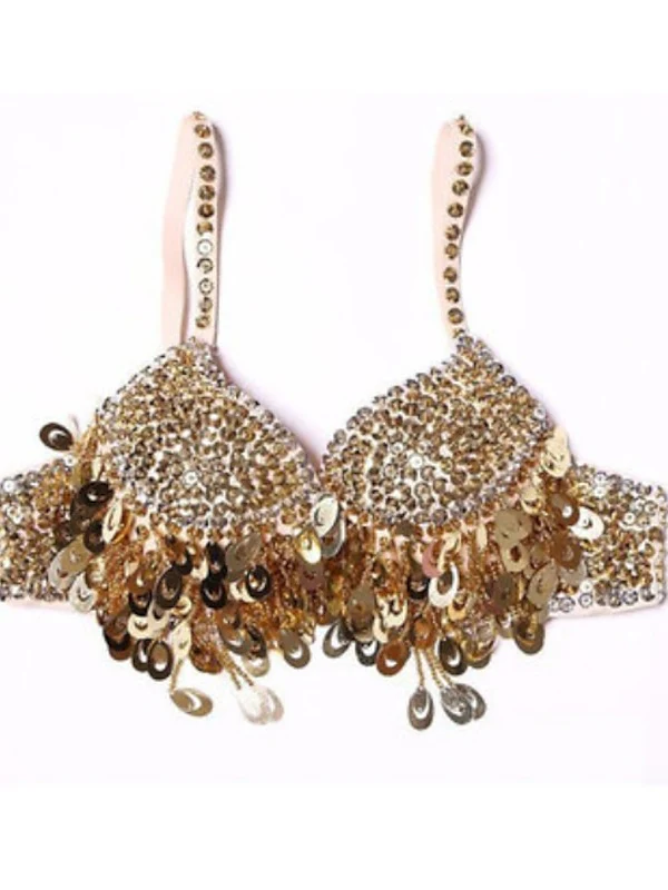 Belly Dance Bra Paillette Women's Performance - Image 4