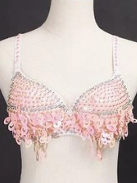 Belly Dance Bra Paillette Women's Performance - Image 9