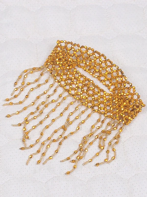 Belly Dance Dance Accessories Necklace Pure Color Splicing Women's Training Performance - Image 2