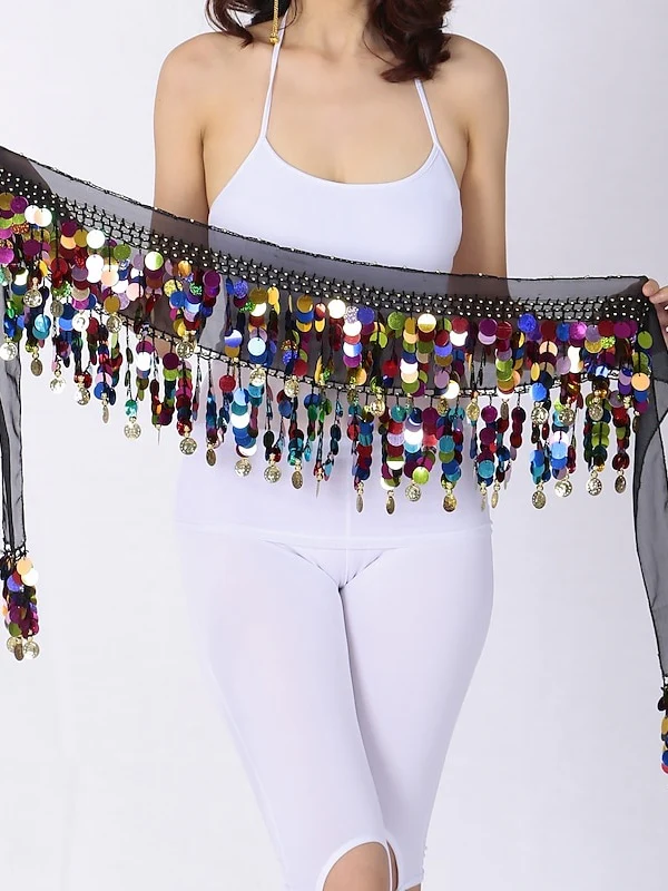 Belly Dance Hip Scarves Women's Performance - Image 10