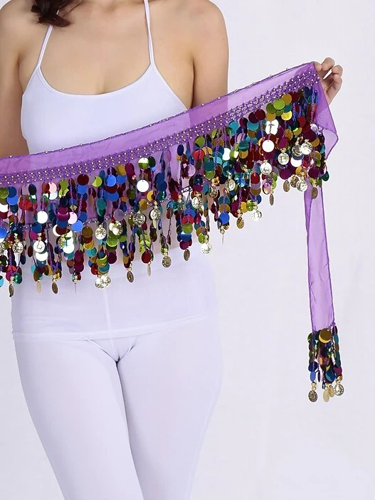 Belly Dance Hip Scarves Women's Performance - Image 7