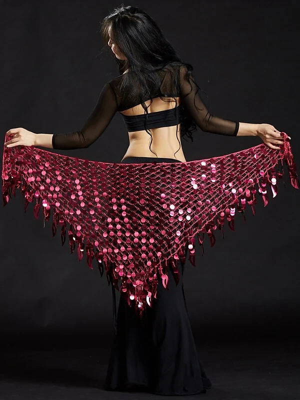 Belly Dance Hip Scarves Women's Performance - Image 9
