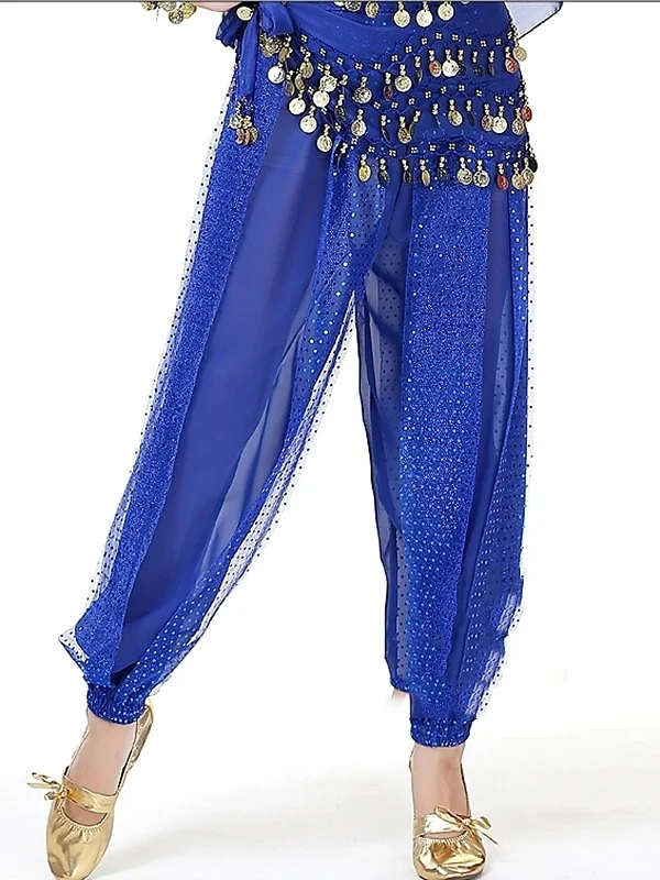 Belly Dance Pants Paillette Women's Performance - Image 5
