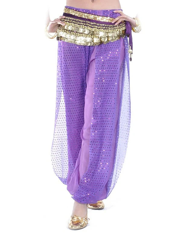Belly Dance Pants Paillette Women's Training - Image 4