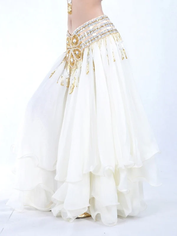 Belly Dance Skirt Draping Tier Women's Training - Image 8