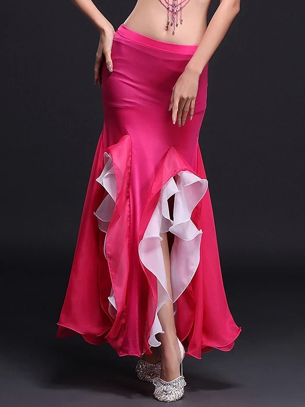 Belly Dance Skirt Ruffles Women's Performance - Image 5