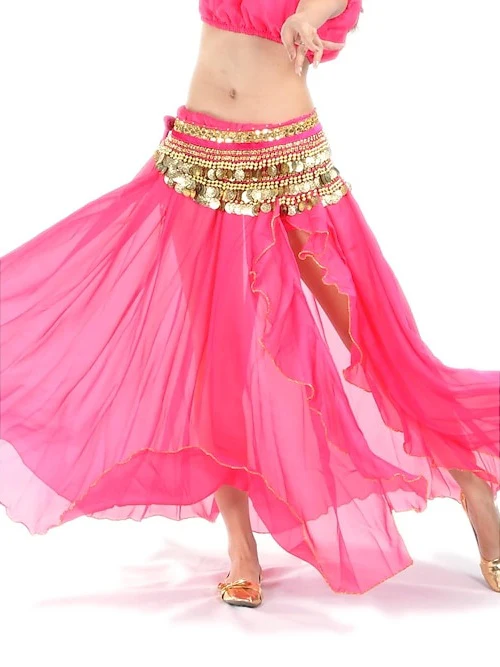 Belly Dance Skirt Split Front Women's Training Performance (WITHOUT Hip Scarf) - Image 5