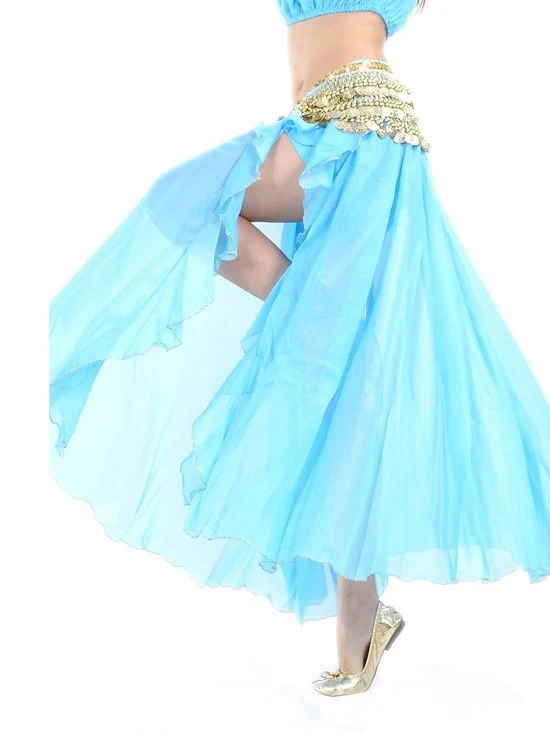 Belly Dance Skirt Split Front Women's Training Performance (WITHOUT Hip Scarf) - Image 6