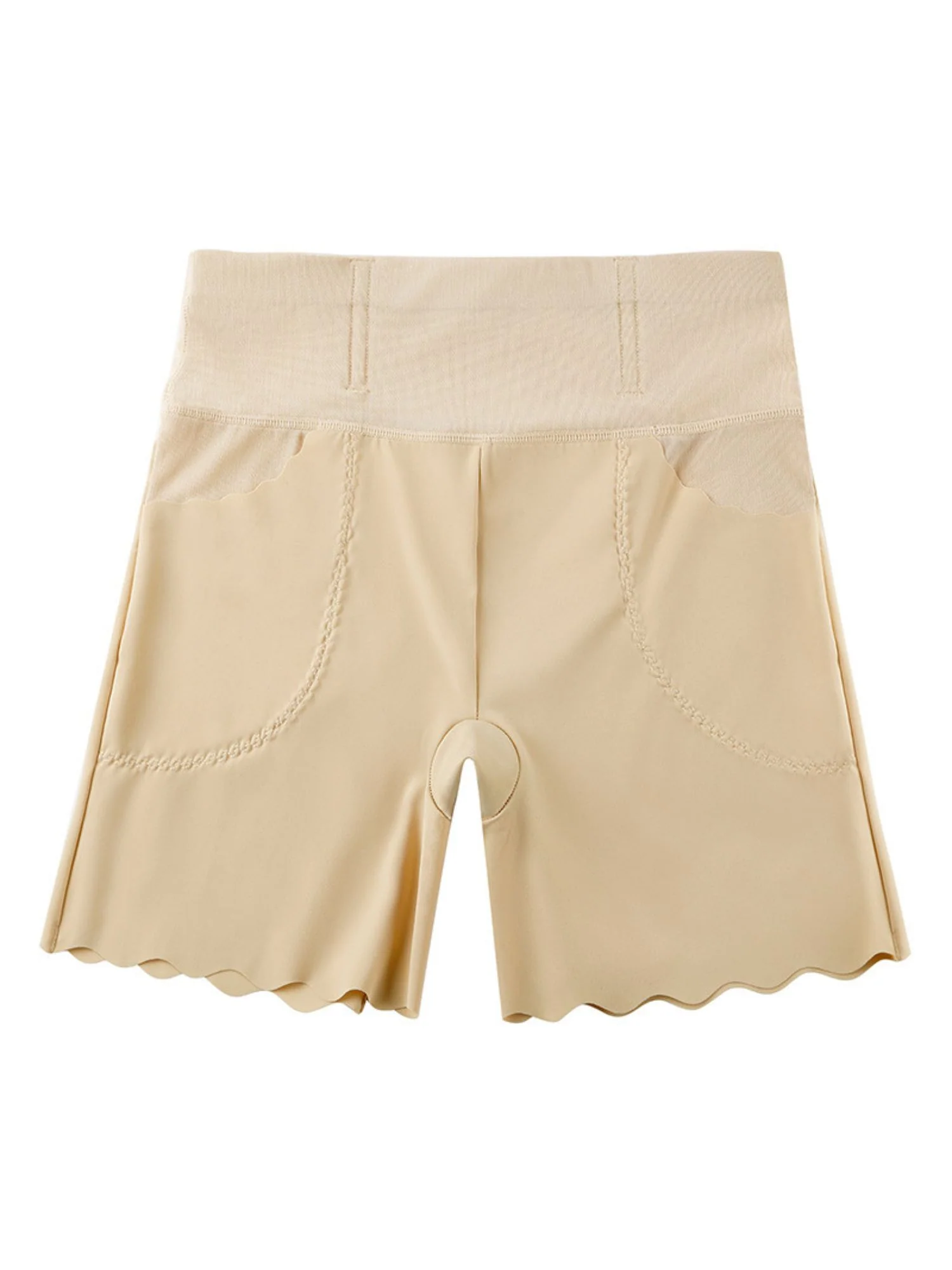 Bodysuit Women's Elegant Comfortable Wavy Solid Color Breathable Pants - Image 3