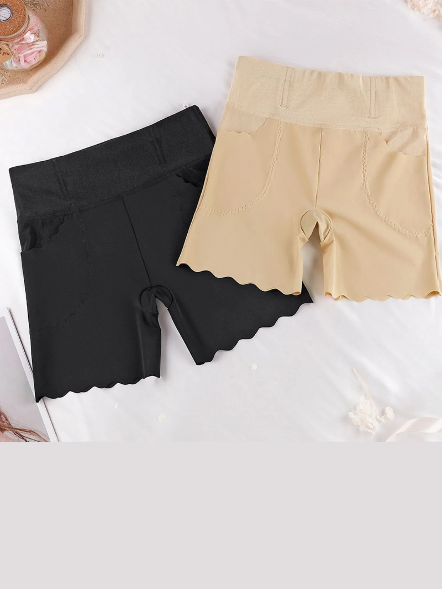 Bodysuit Women's Elegant Comfortable Wavy Solid Color Breathable Pants - Image 5