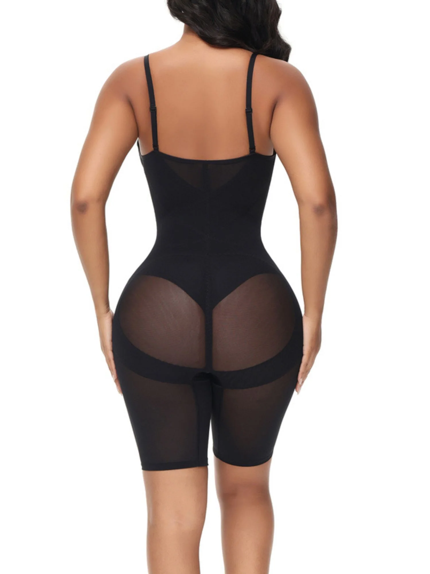 Casual/Classic Polyester Tummy Control High Waist Slim Strap Shapewear - Image 6