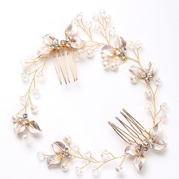 Charming/Exquisite/Pretty/Romantic Combs With Pearl/Rhinestone - Image 4