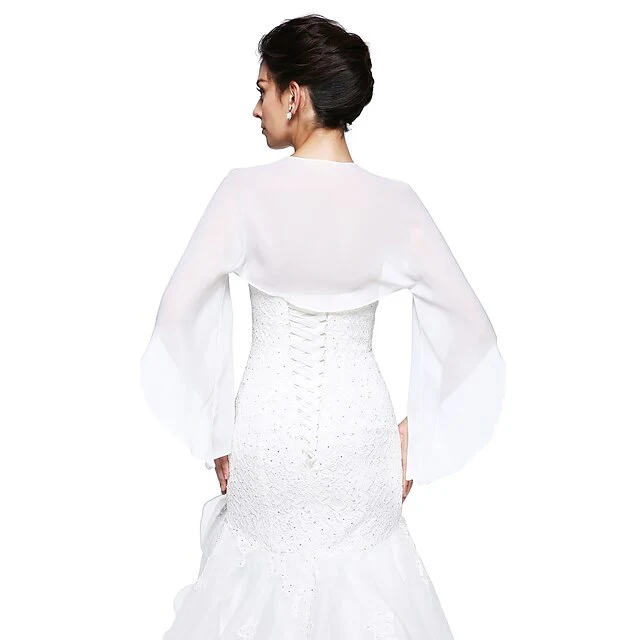 Chiffon Wedding / Party Evening Women's Wrap - Image 2