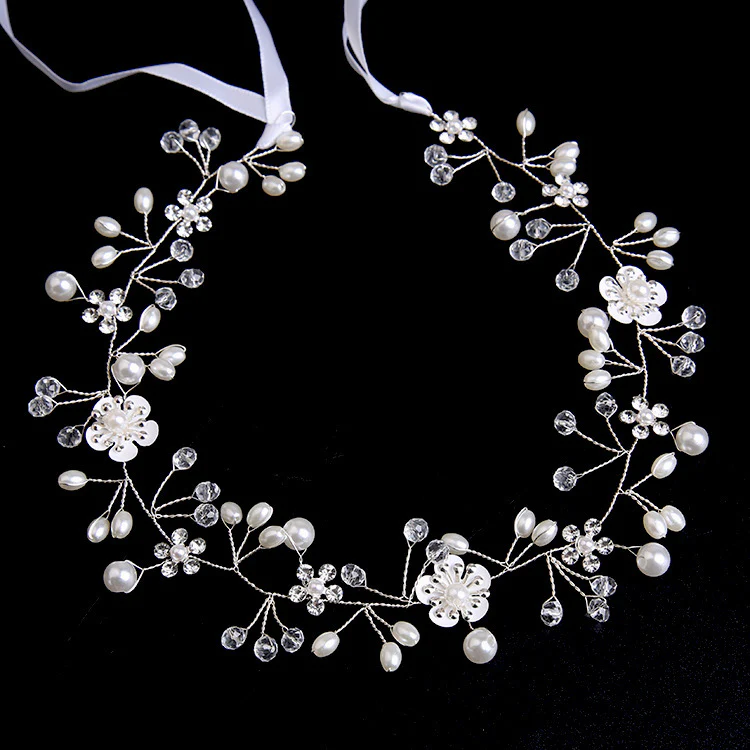 Children's Dress Accessories Flower Loop Headband - Image 6