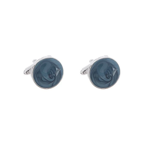Classic Men's Modern Alloy Cufflinks - Image 2