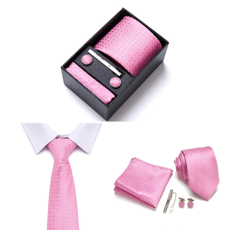 Classic Men's Rayon Tie Sets - Image 4