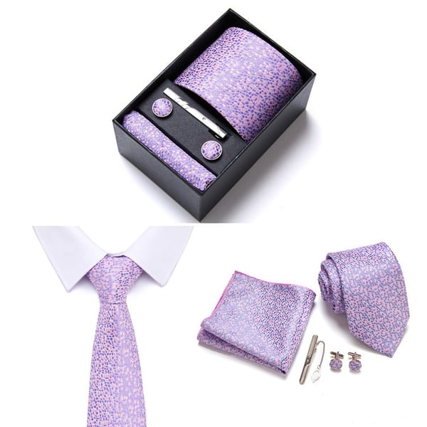 Classic Men's Rayon Tie Sets - Image 6
