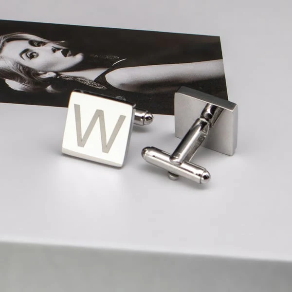 Classic Stainless Steel Cufflinks - Image 2