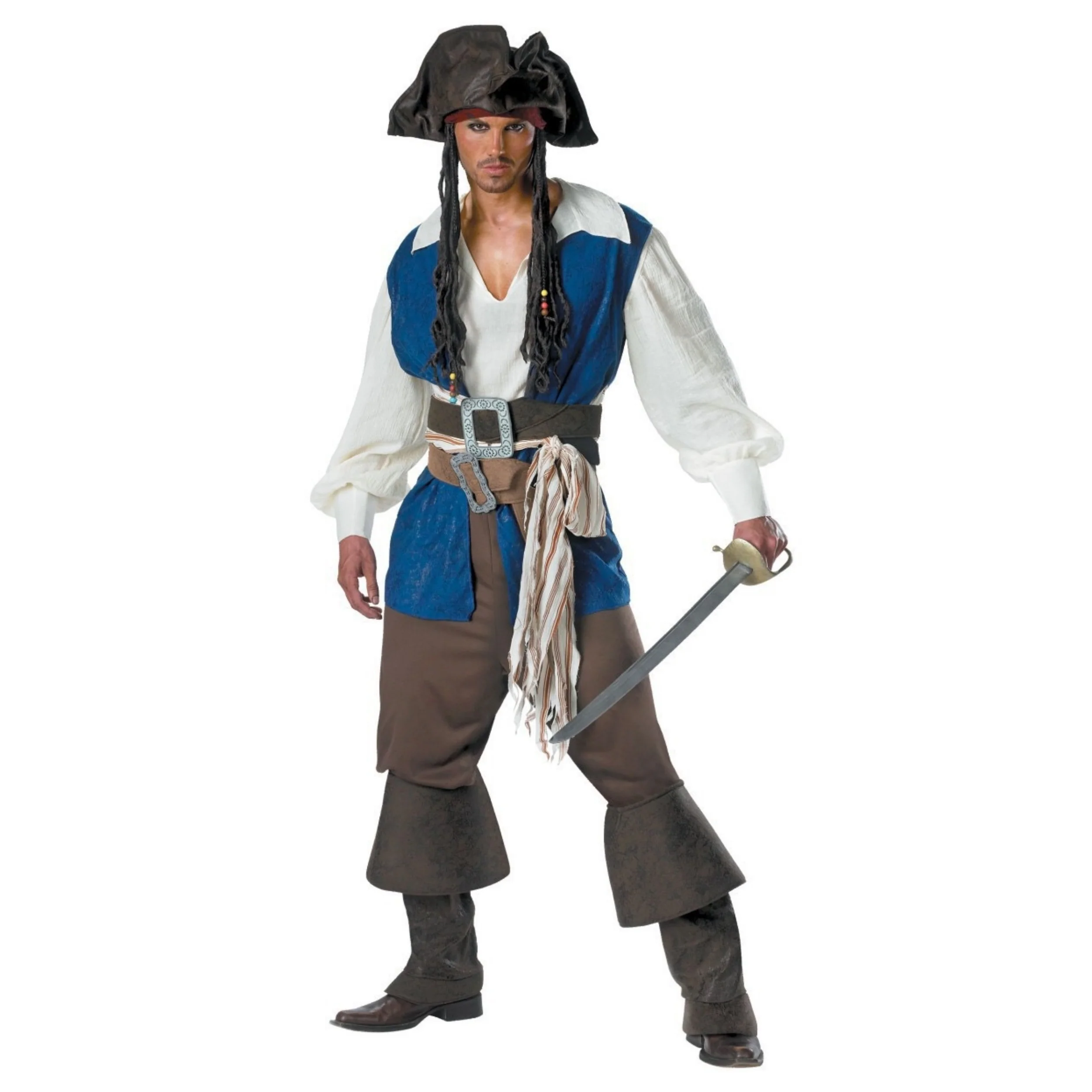 Couples Pirate Halloween Group Movie Cosplay Halloween Carnival Masquerade Costumes - Image 4