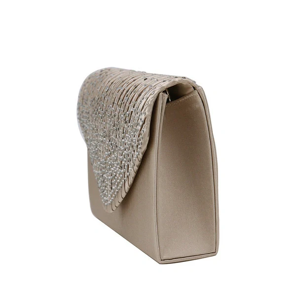 Crystal  Rhinestone Envelope Clutch Bags - Image 2