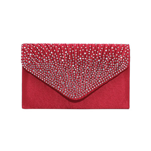 Crystal  Rhinestone Envelope Clutch Bags - Image 7