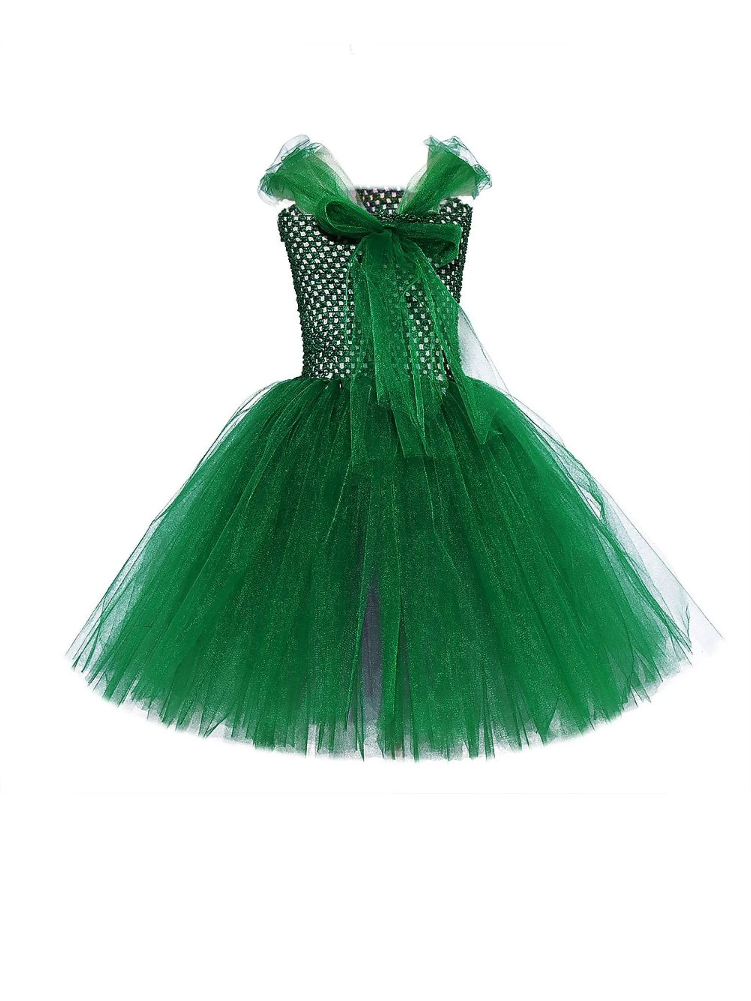 Cute Fuchsia Witch Cosplay Halloween Performance Dress with Cloak - Image 3
