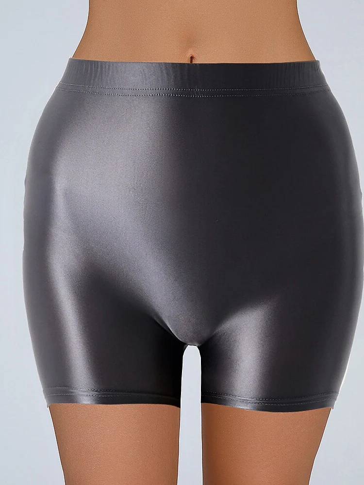 Dance Accessories Pole dance Shorts Pure Color Splicing Women's Training High Nylon - Image 5
