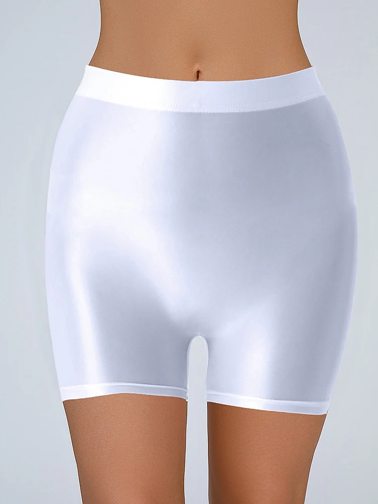 Dance Accessories Pole dance Shorts Pure Color Splicing Women's Training High Nylon - Image 8