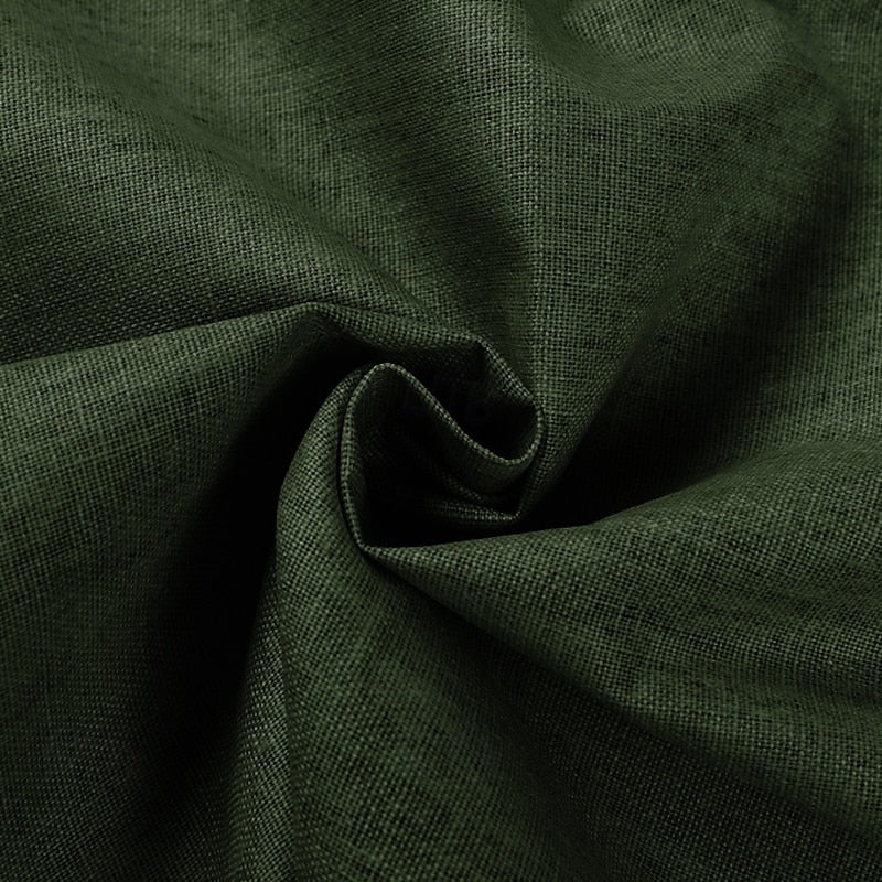 Dark Green Men's Party Double Breasted Six-Buttons Wedding Evening Suits - Image 2