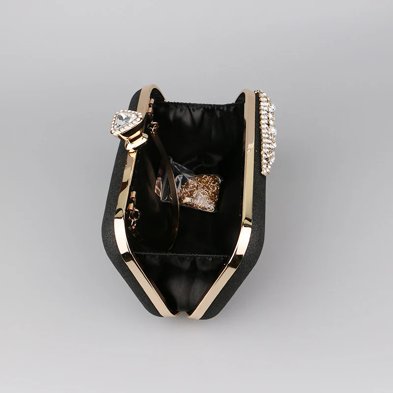 Imitation Diamond Retro Versatile Clutch Bags - Image 3