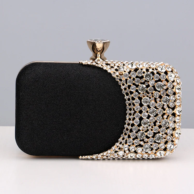 Imitation Diamond Retro Versatile Clutch Bags - Image 6