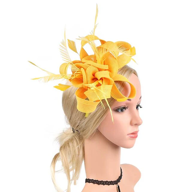 Fascinators Net Classic Wedding With Flower Headpiece - Image 7