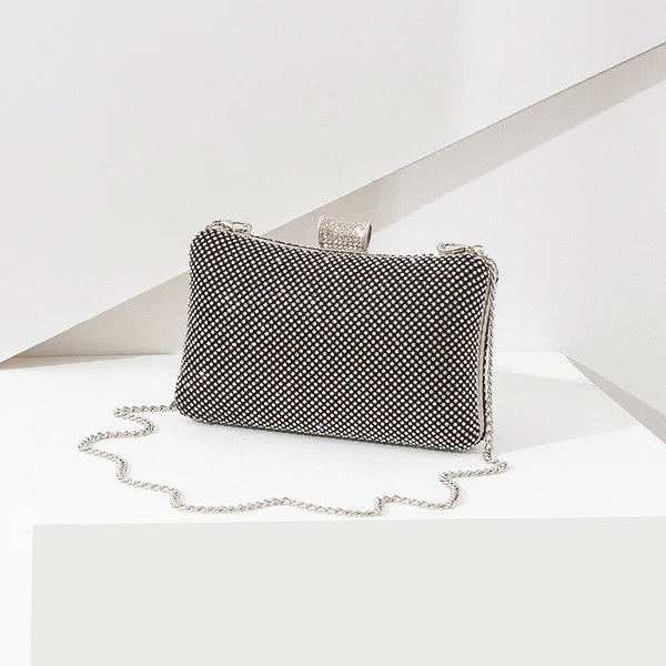 Glitter Crystal Rhinestone Hinge Handbags - Image 3