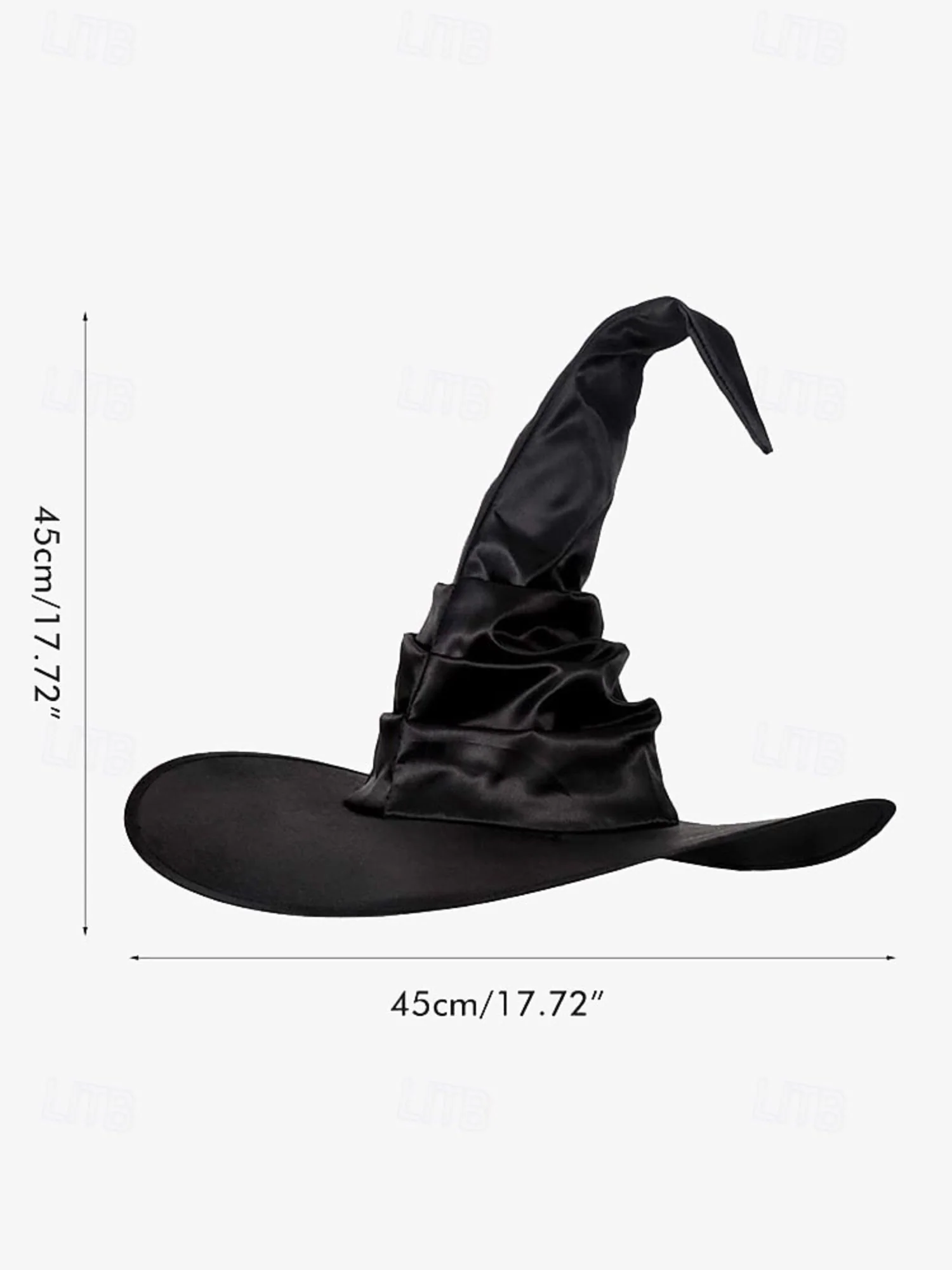 Halloween Black Spider Pointed Witch Hat Costume Parties Dress Prop - Image 5