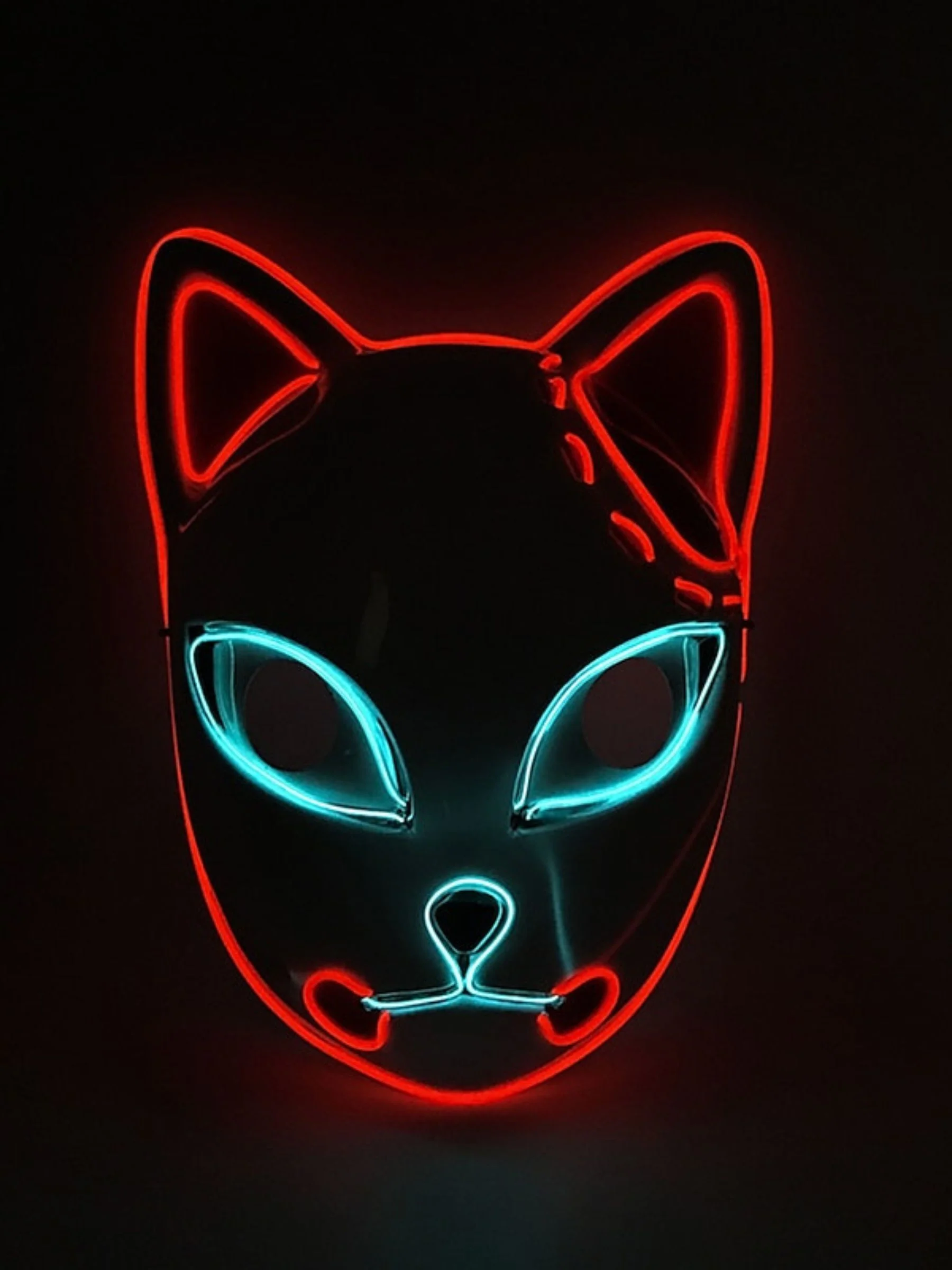 Halloween Classic Anime Glowing Mask Cosplay Costume Props - Image 3