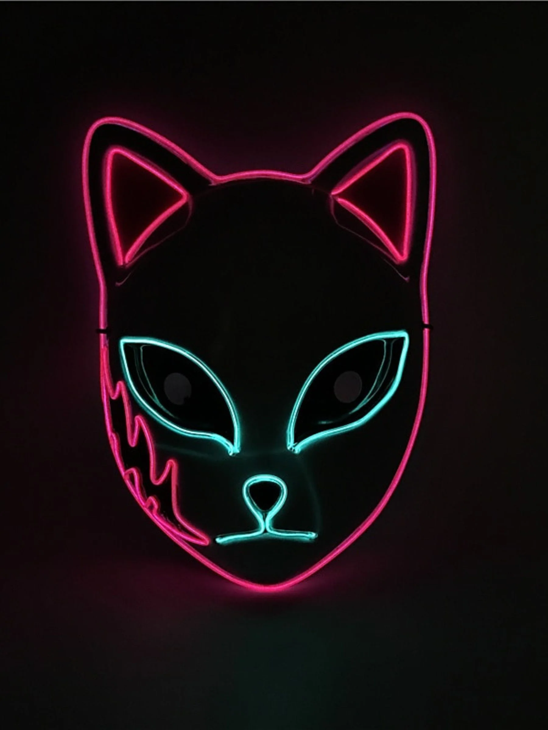 Halloween Classic Anime Glowing Mask Cosplay Costume Props - Image 4