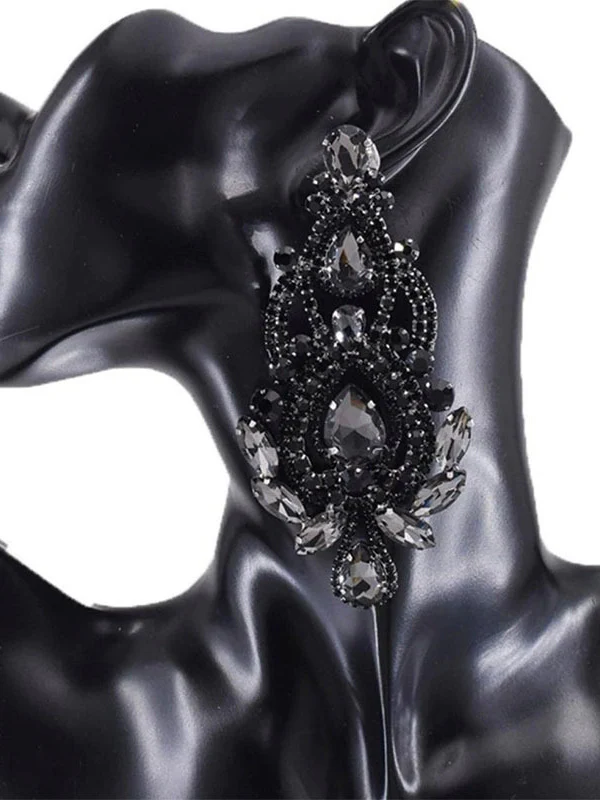 High-end Rhinestone Earrings Trendy Accessories Earrings - Image 2