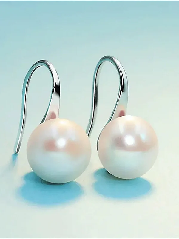 Imitation Pearl Earrings For Women's Wedding Work Daily Classic Precious Drop Earrings