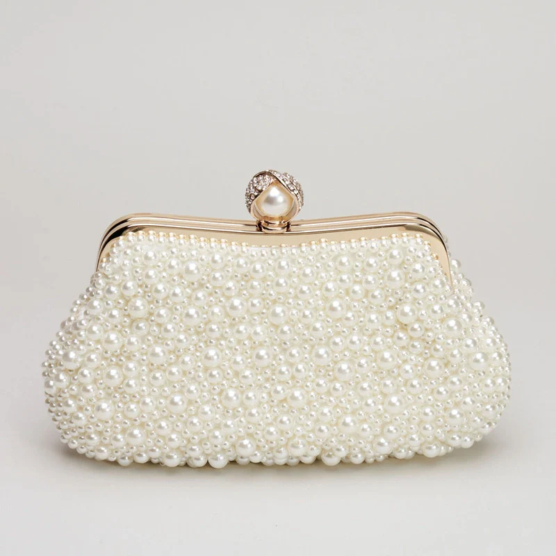 Imitation Pearl Elegant Handbags - Image 3