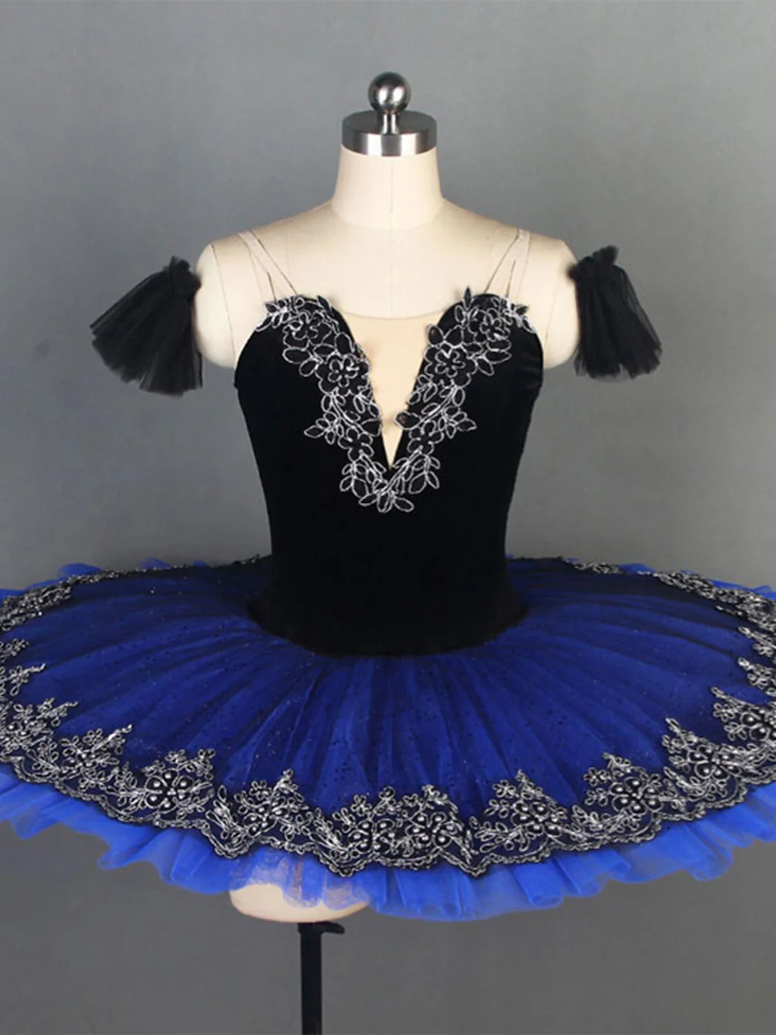 Kids' Dancewear Ballet Ruffle V Neck Sleeveless Girls' Performance Elastane - Image 3
