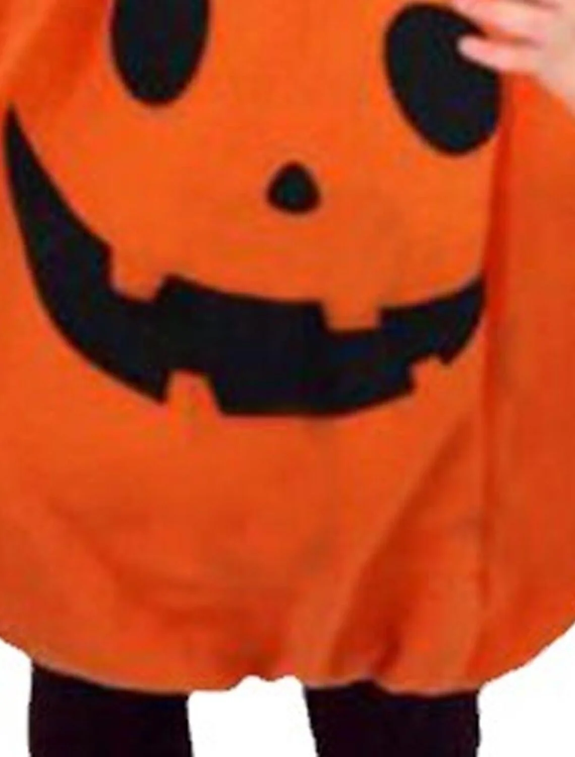 Kids Girls' Dress Cute Orange pumpkin Sleeveless Knee-length Halloween Costumes Dresses - Image 2