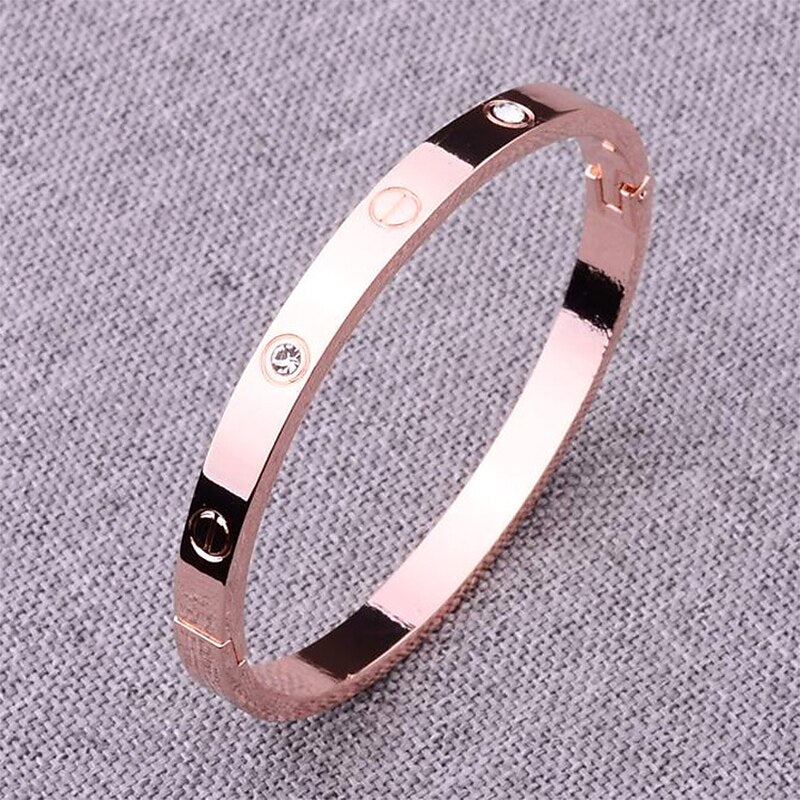 Ladies' Classic Stainless Steel Bracelet Women's Bracelet - Image 12